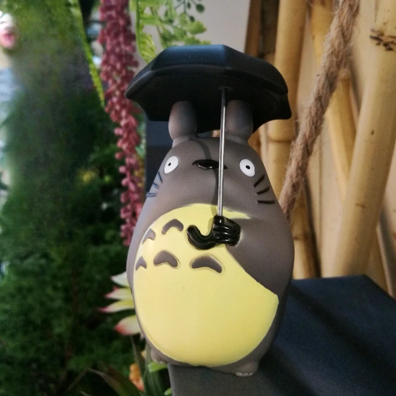 My Neighbor Totoro Cute Vinyl Cartoon Doll Figurines Ornaments Multi-purpose Decor Birthday Cake Baking Topper Auto Accessories view 5