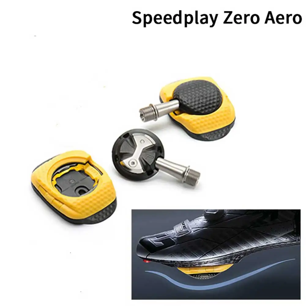

2 Pairs Anti-Slip Quick Release Cleat Protective Covers for WAHOO Speedplay Zero Aero NANO COMP