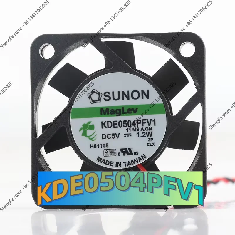 Taiwan SUNON 4010 40X40X10MM ultra quiet cooling fan KDE0504PFV1 connector DC 5V 1.2W