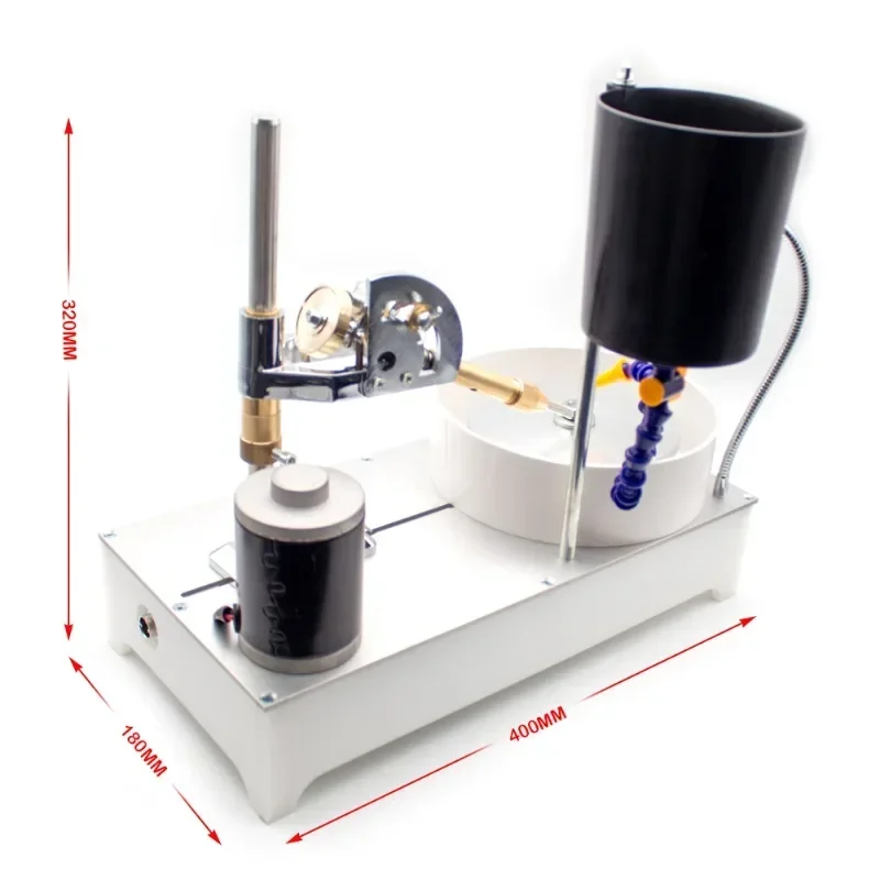 Gemstone Grinding Faceting Machine Faceted Gem Polishing  Jewelry Polisher Flat Grinder Lapidary  2800RPM 120W