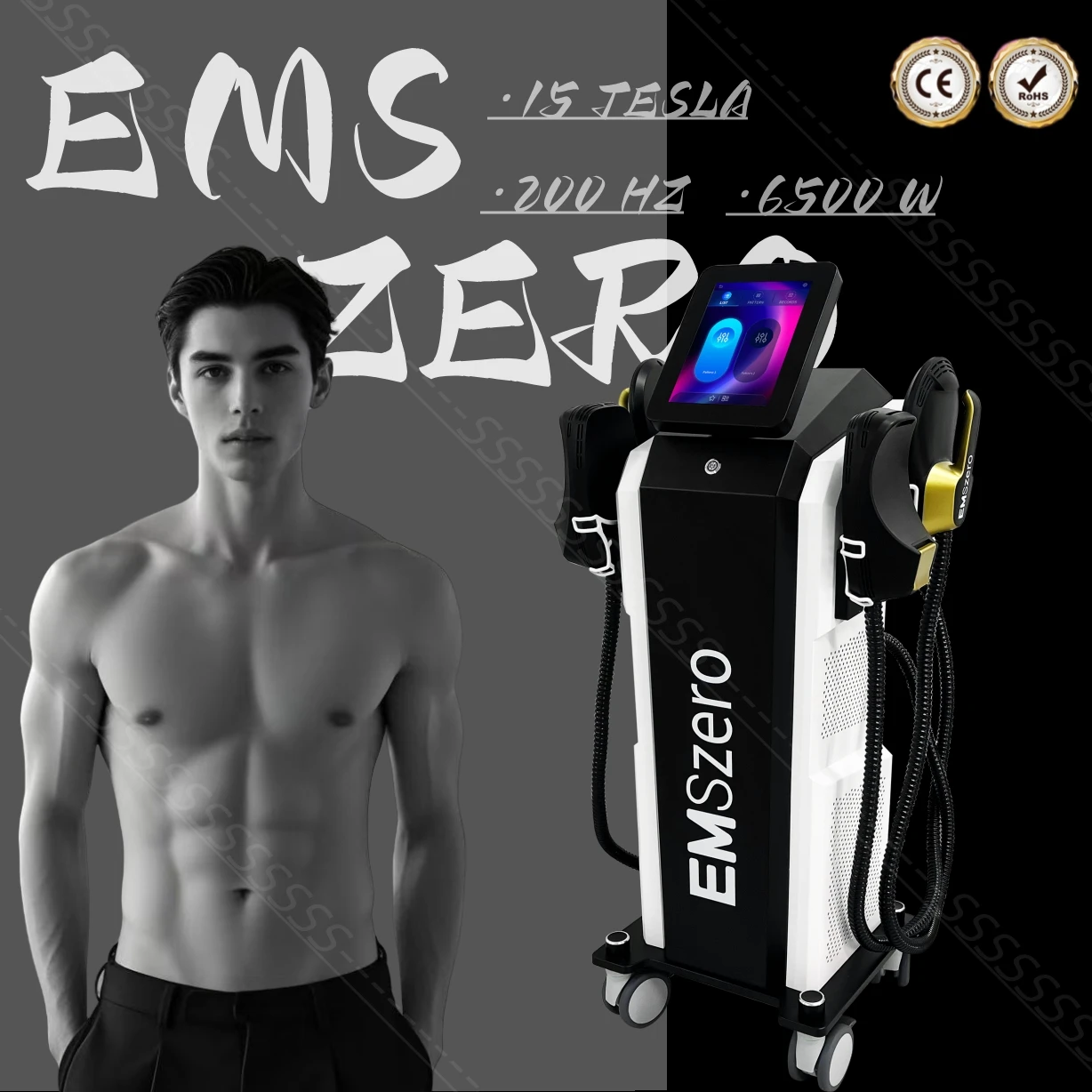 EMSzero Sculpt Therap Body Sculpt Machines EMS Body Slimming Fat Burning Nova Electromagnetic Muscle Shaping Pro EMS ZERO Device