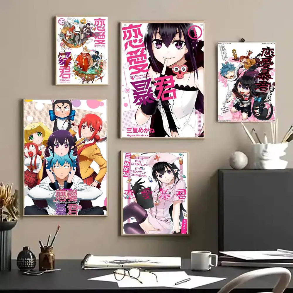 

Love Anime R-Renai BoukunS Painting Calligraphy HD Canvas Waterproof Wall Art Picture For Home Office Living Room Bedroom Gift