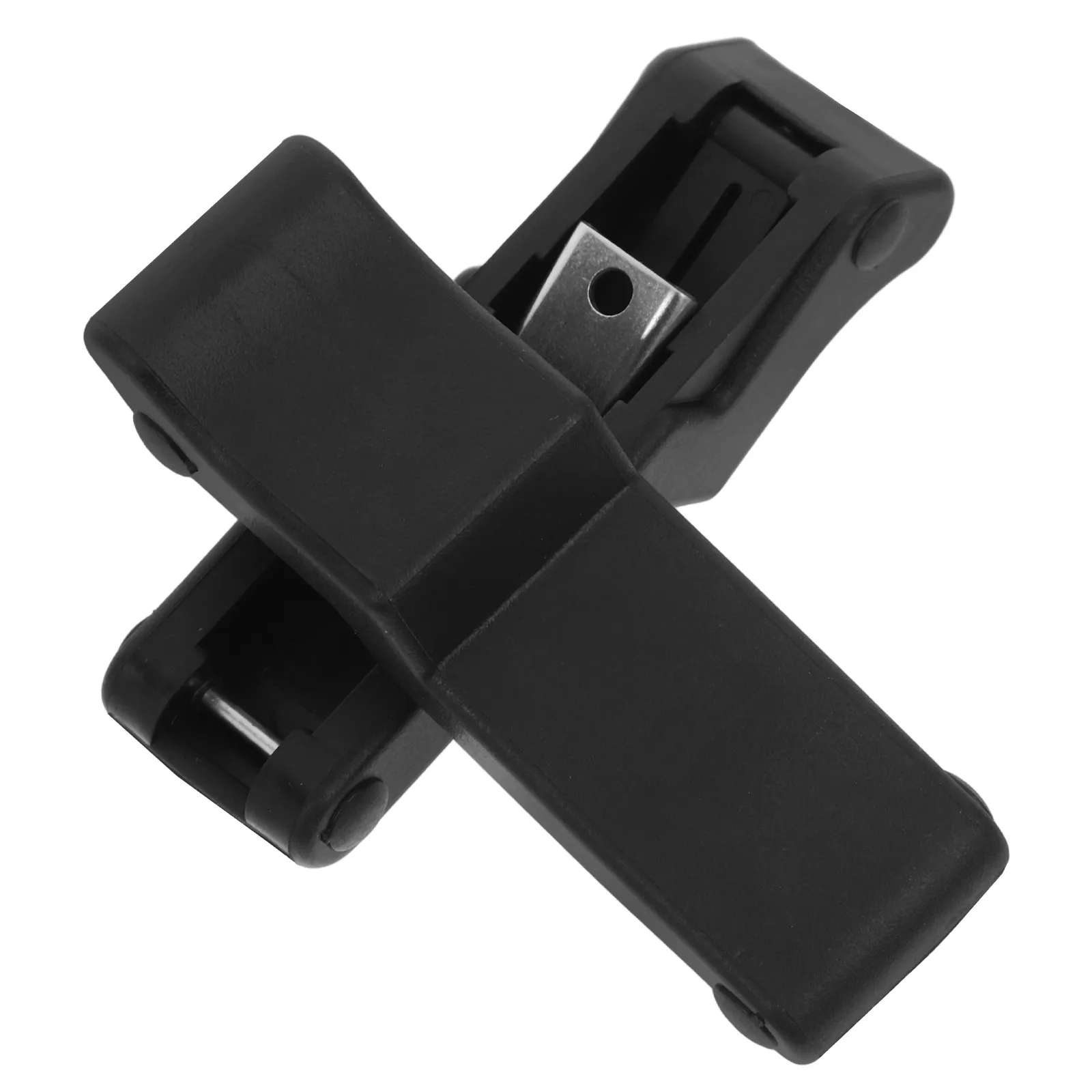 2Pcs Storage Rack Latch with Fixing Bracket Front Mount Draw Latch for Boat Compartment Cooler Cargo Box Secure Reliable Lock