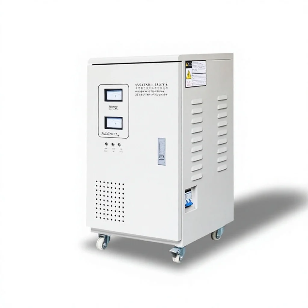 SVC Streetlight Audio Generator Printer Voltage Stabilizer TND AC Single-Phase 220V Household Needle Display Shell Protection