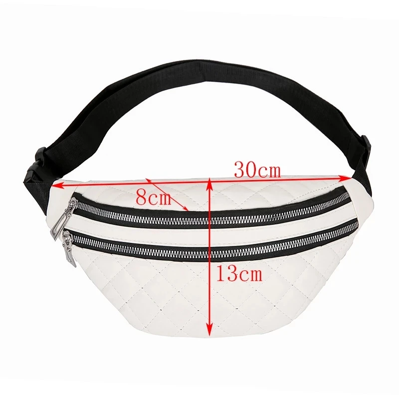 Waist Fanny Pack For Women Bag Female Bum Hip Belly Belt Lady Shoulder Crossbody Cross Body Handbag Banano Kangaroo Banana Side