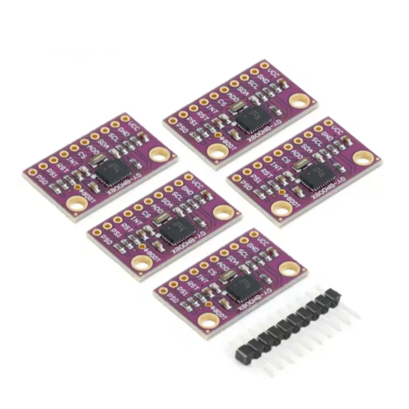 1-5Pcs/lot BNO080 AR VR IMU Nine Axis 9DOF 9-axis AHRS Sensor Module High Accelerometer Gyro Magnetometer virtual 3D GY-BNO080