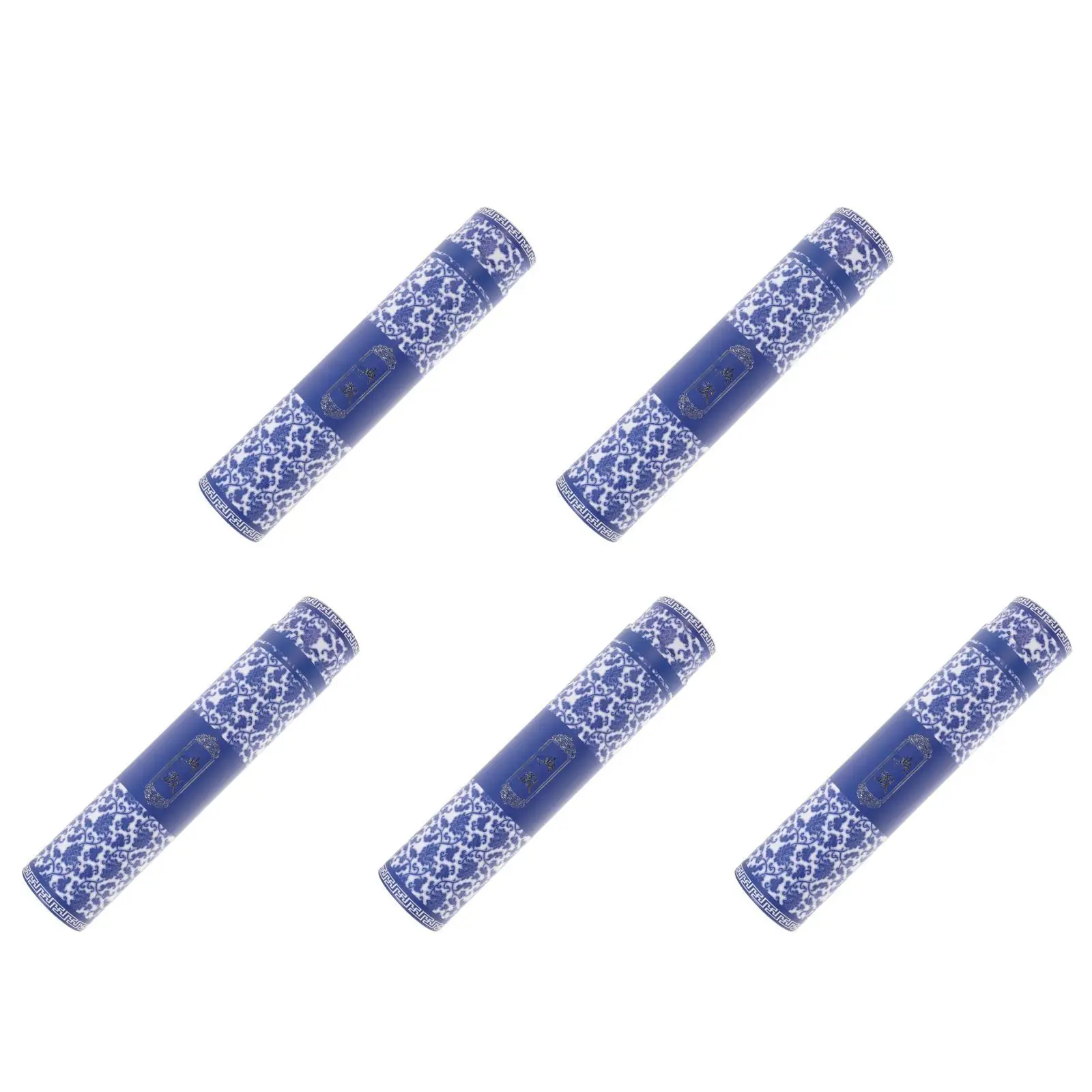 5pcs Craft Tubes Poster Storage Container Cylindrical Mailing Art Cardboard for Document