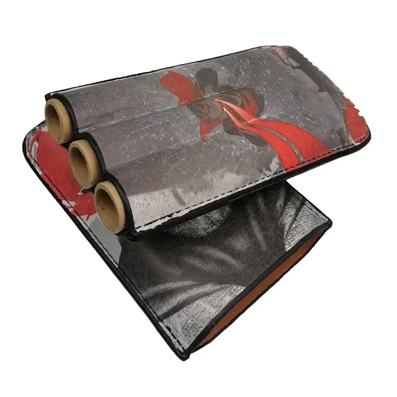 Cuban Cigar Cover with Cigar Cutter, Portable Cigar Box, Storage Bag, Moisturizing Box, Cowhide Cigarette Case