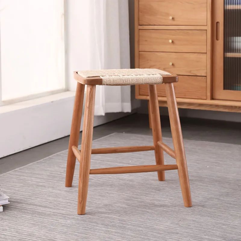 Economic Design Dining Stools Table Stool Space Saving Furniture Minimalist Chairs Stackable Wood Sillas Para Comedor Room