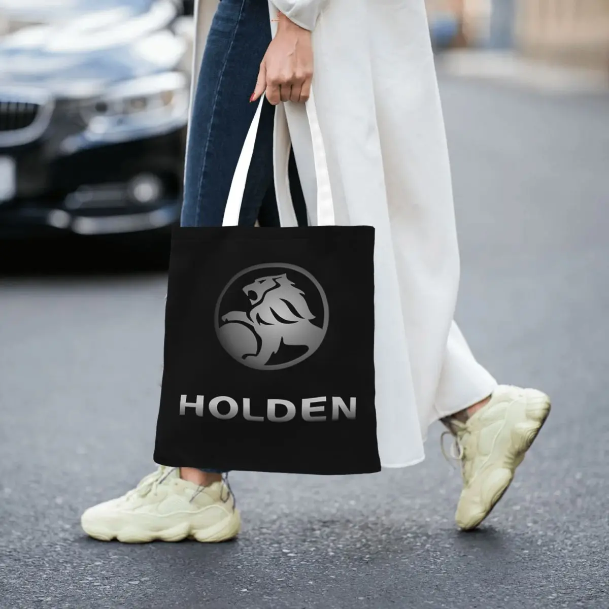 

Лучшее издание Holden Logo Essential Сумки для покупок Складная парусиновая большая сумка для девочек Сумка на плечо Дорожная сумка
