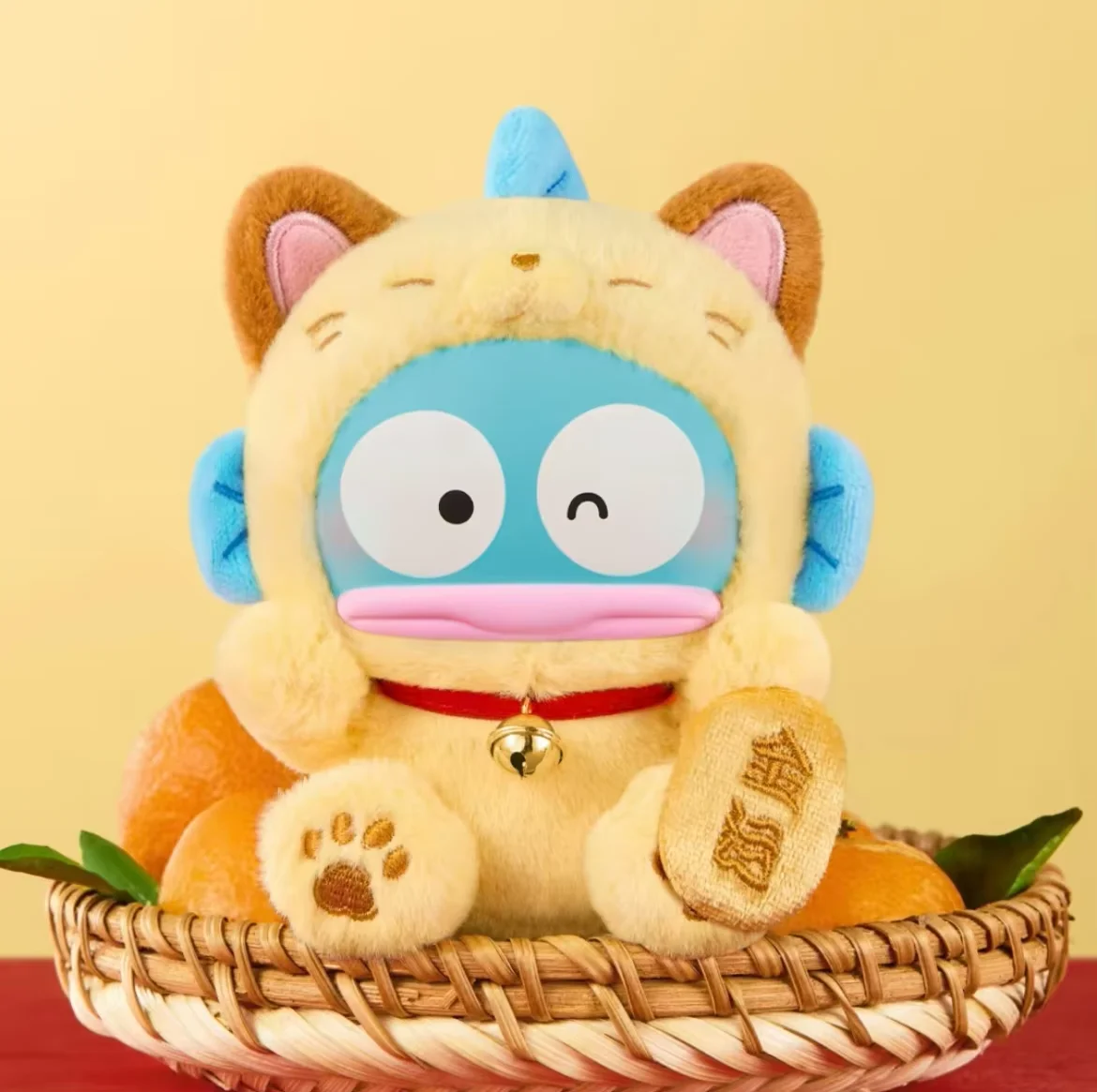 Disponibile - Nuovo Originale Sanrio Lucky Cat Series - Blind Box in Vinile e Peluche - Simpatico Ciondolo per Borsa - Statuetta - Mystery Box - Giocattoli di Tendenza - Regalo