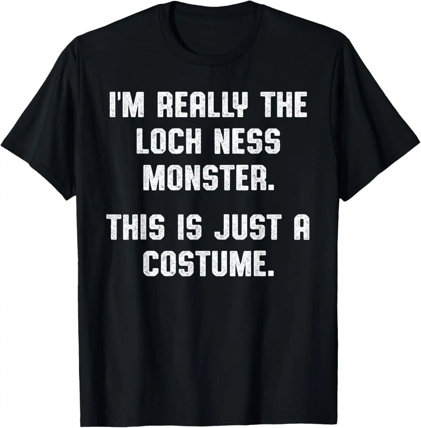 

Loch Ness Monster Costume - Women Men Kids - Halloween Shirt T-Shirt