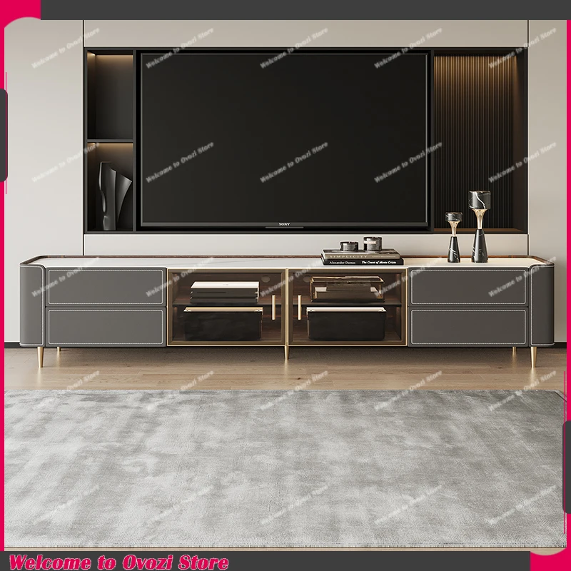 

Organizer Storage Tv Cabinet Ornament Console Luxury Entertainment Tv Stand Design Minimalist Meuble Tele House Accessories