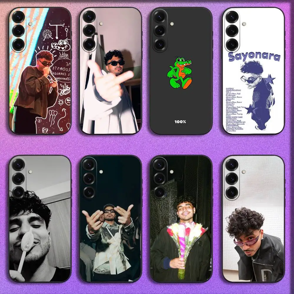 

Singer Rapper A-Alvaro Diaz Phone Case For Samsung S25,S24,S21,S22,S23,S30,Ultra,S20,Plus,Fe,Lite,5G Black Cover