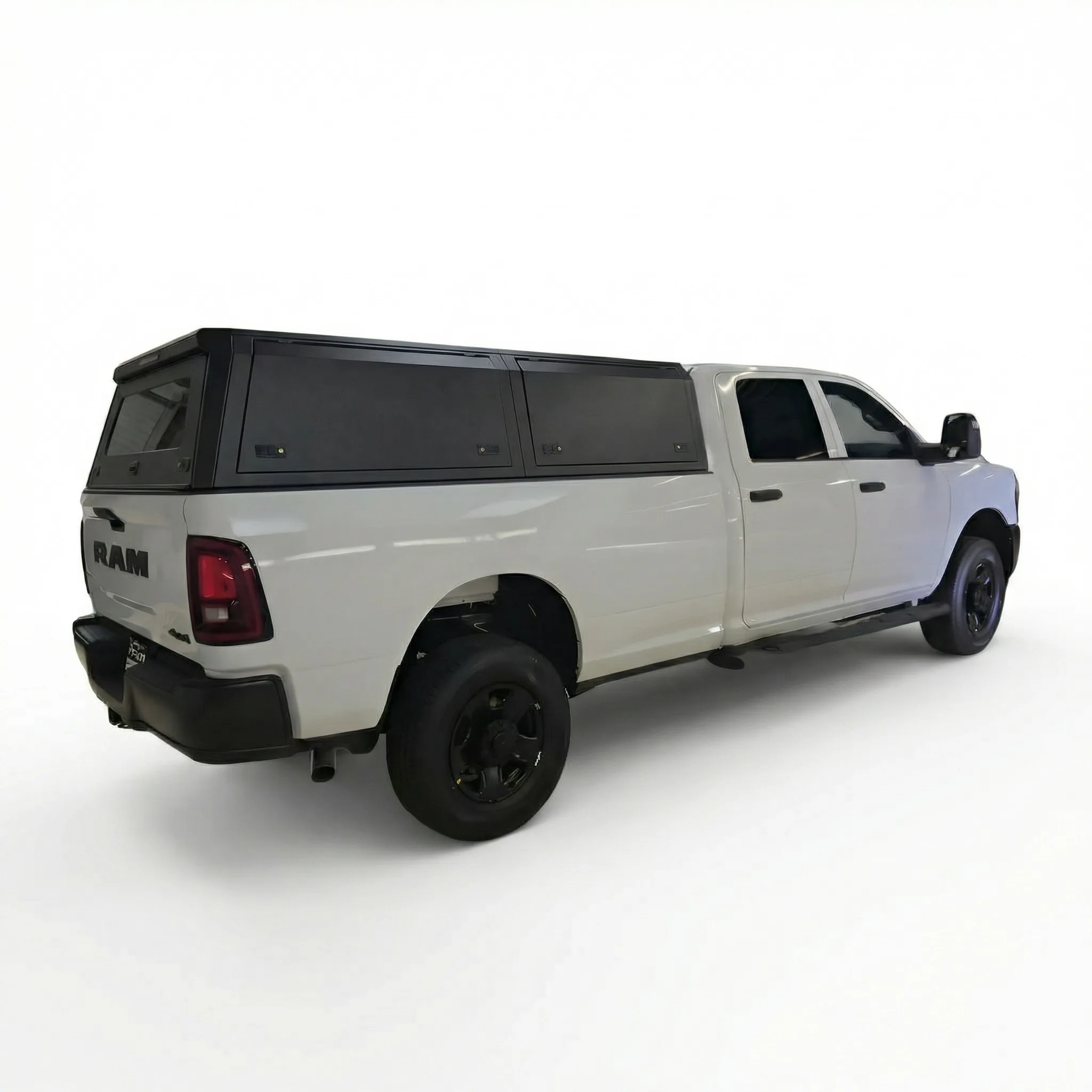 Instock Hardtop Black Canopy Aluminum Alloy Topper Camper 4x4 Pickup Truck Canopy for Dodge's Ram 2500 2019+ 8.0FT