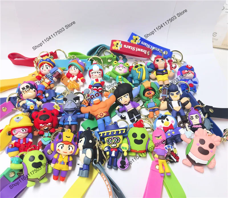 Новые 36 стилей, игрушечные фигурки дикой природы, аниме, общий мультяшный брелок, милый креативный брелок для ключей, подвеска на рюкзак, кукла, автомобильный кулон