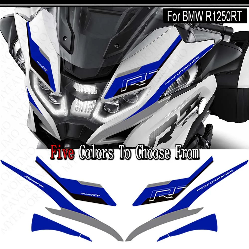 For BMW R1250RT R 1250 RT Motorcycle Trunk Luggage Cases Protector Tank Pad Grips Kit Knee Wheels Stickers Decals Fairing Fender
