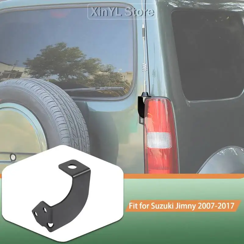 

Автомобильный металлический кронштейн для антенны, полка-подставка для Suzuki Jimny 2007-2017, внешние аксессуары для автомобиля, черный