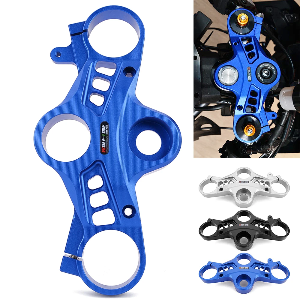 

For Yamaha YZF-R7 YZF R7 2021 2022 2023 Motorcycle Top Triple Clamp CNC Aluminum Upper Fork Holder Panel
