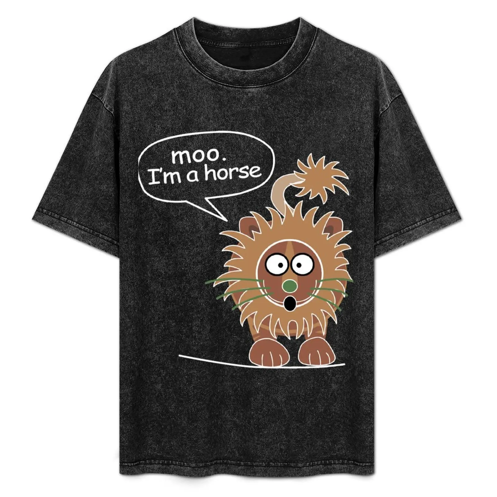

Moo. I&x27;m a horse T-Shirt t shirts for man cotton man graphic shirt shirts graphic shirt graphic T-Shirt