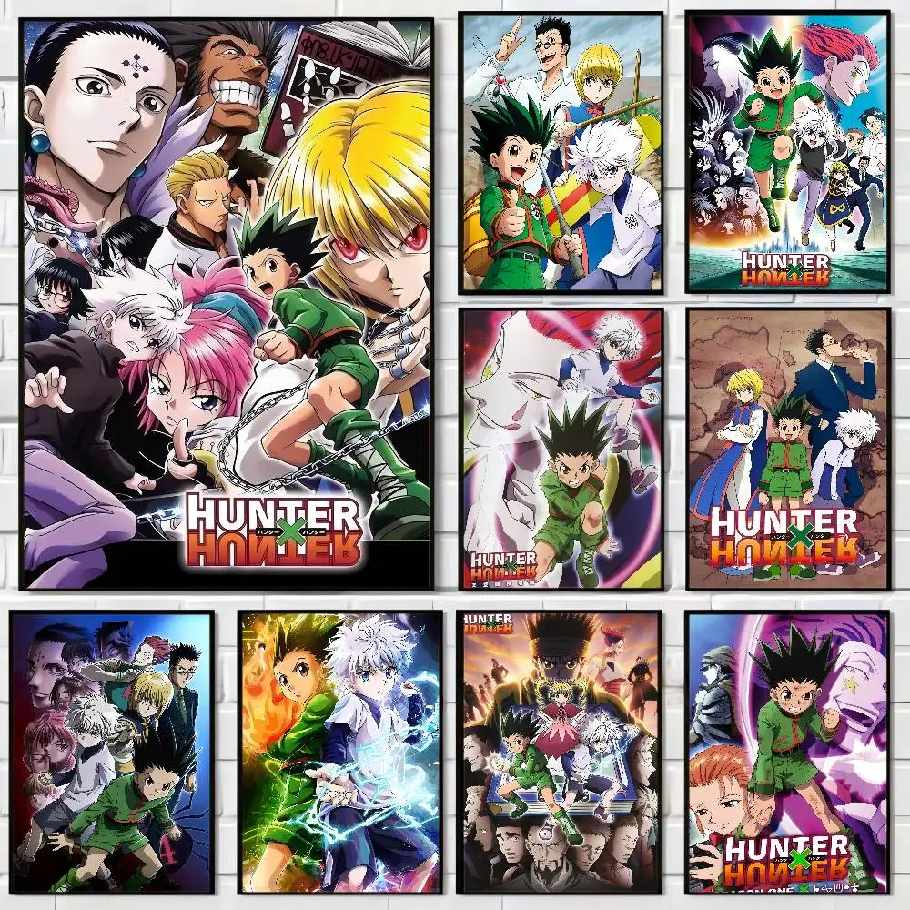

Anime Hunter X Hunter Classic Vintage Posters HD Quality Wall Art Retro Posters For Home Room Wall Decor
