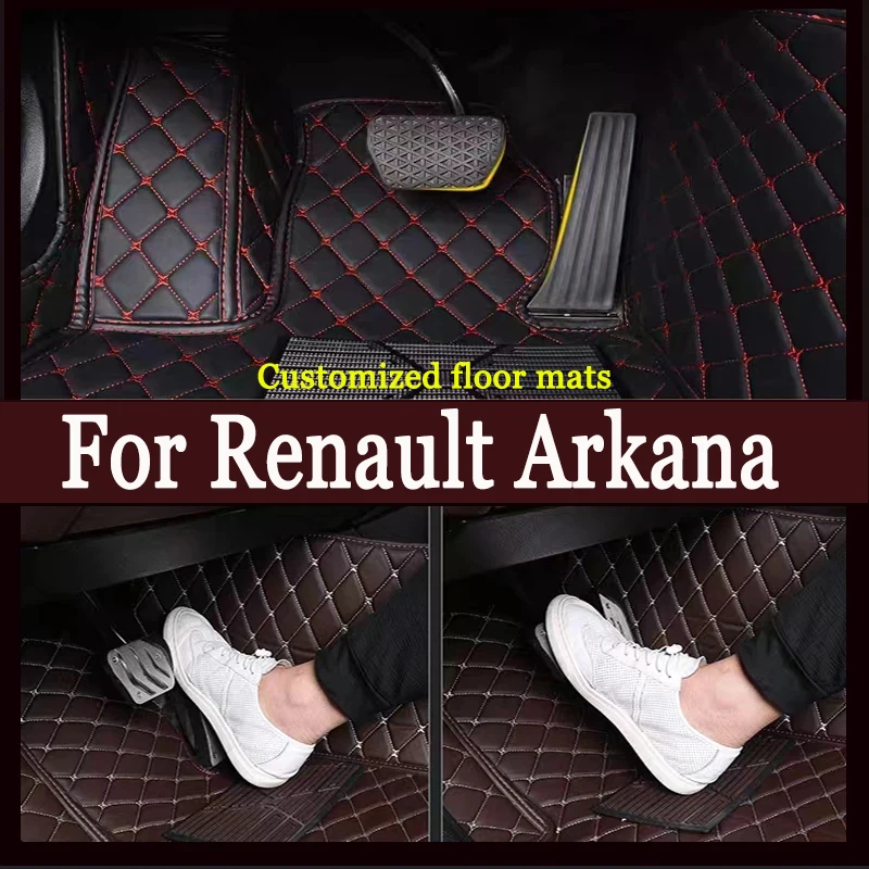 Car Floor Mats For Renault Arkana Samsung XM3 2020 2021 2022 2023 5seat Waterproof Pads Car Mats  Carpet Car Accessories