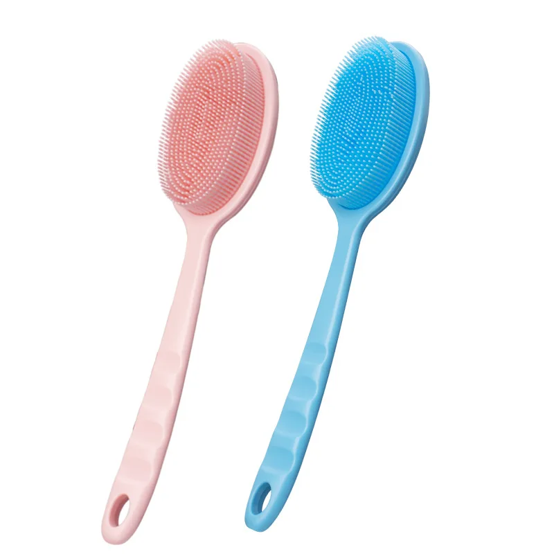 Silicone Bath Brush Cleansing Massage Full Body Scrub Bath Brush Baby Silicone Shampoo Bath