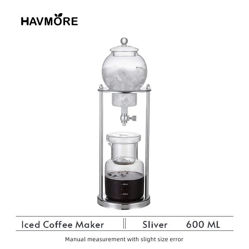 600Ml Klassieke Cold Brew Koffie Ijskoffiezetapparaat Espresso Koffie Infuus Pot Gespecialiseerde Barista Accessoires
