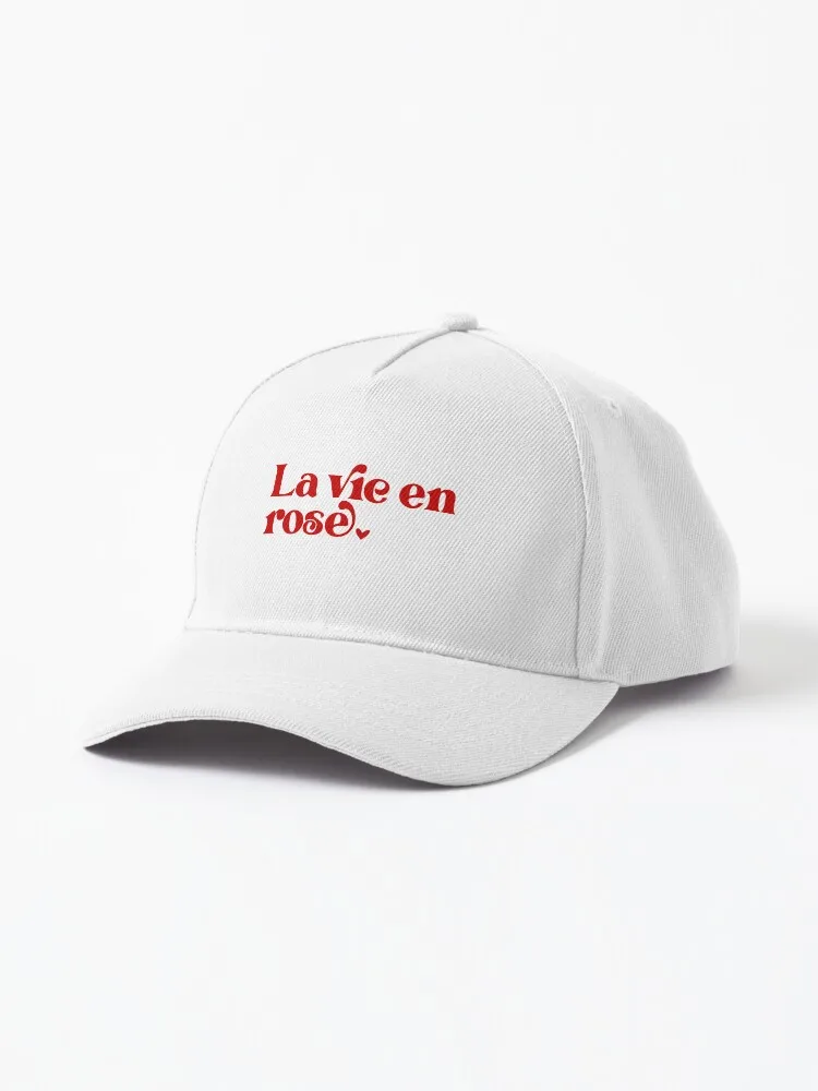 La Vie En Rose Cap For Women Men Hip Hop Cap Street Baseball Hat New Fashion Hat