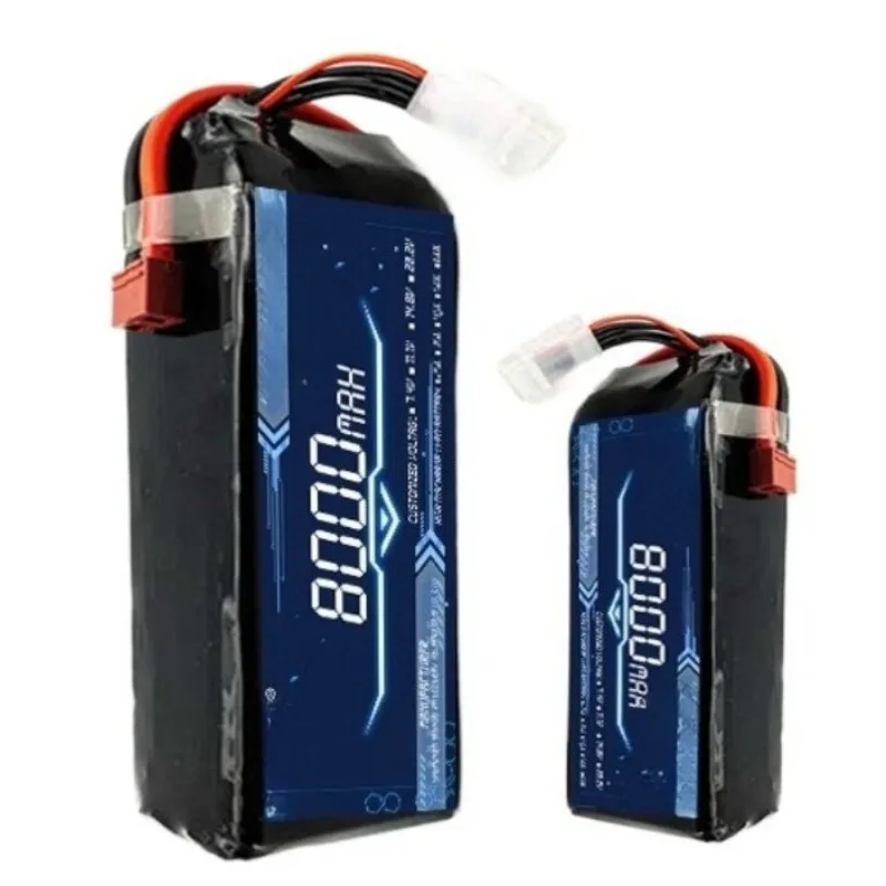 8000mAh High-rate RC Aircraft Battery for Model Aircraft Agricultural Spraying UAV Toy Airplane Rechargeable Lithium-ion Battery