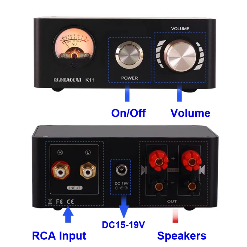 80W+80W Digital Audio Power Amplifier Infineon MA12070 NE5532 Home Theater 2.0CH HiFi Stereo Amplifier Class D Amp