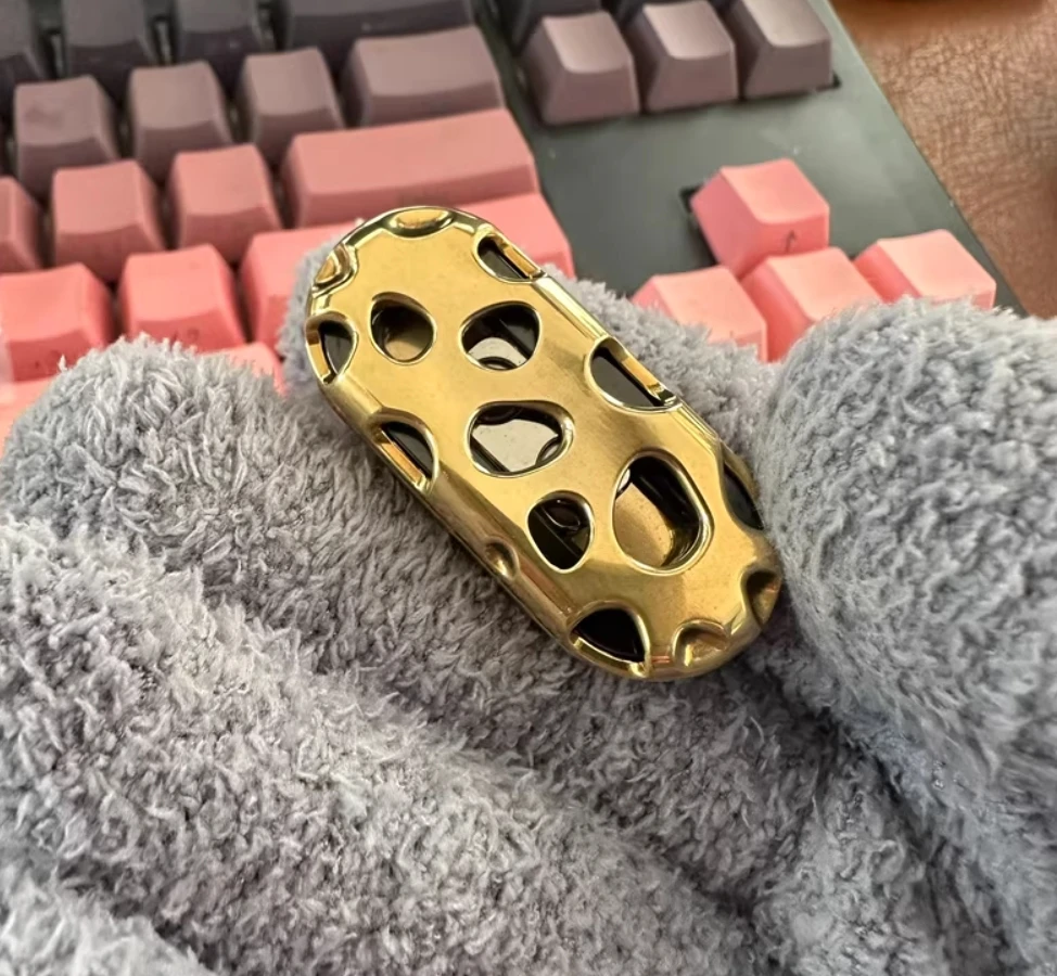 تستخدم EDC Dz ألعاب تخفيف الضغط منزلق علوي نحاسي فارغ