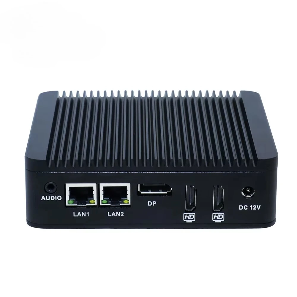 Small Sample Thin Client J3710 Quad Core Dual Nic X86 Single Board 4K Mini Pc with Three Display