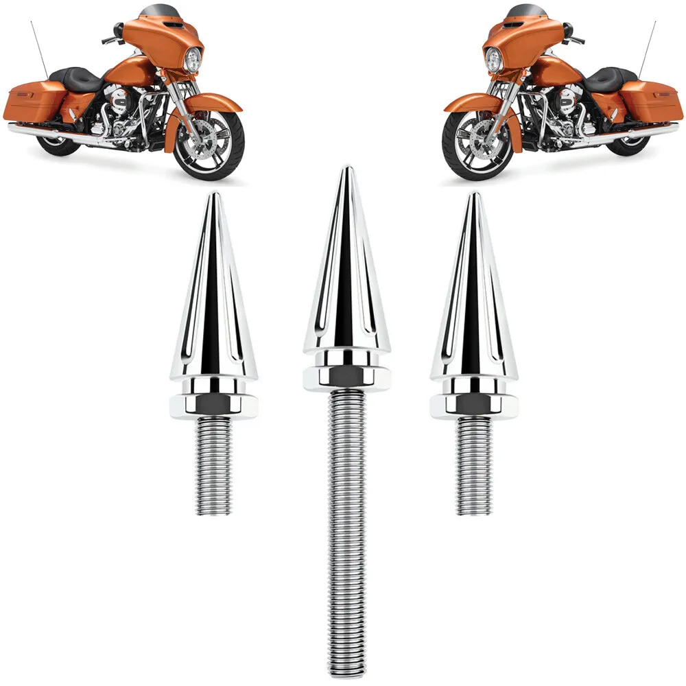 

Windshield Spike Bolts Bolts Chrome Durable Fit for Harley Ultra 2014-up