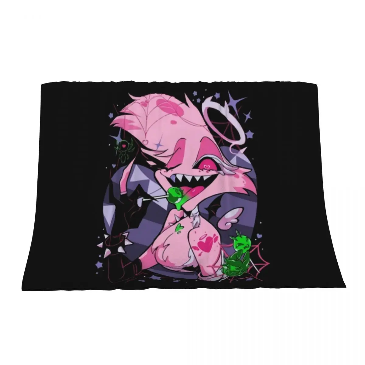 

Angel Dusts Tricks and Treats Throw Blanket Thin anime Baby Winter beds Blankets