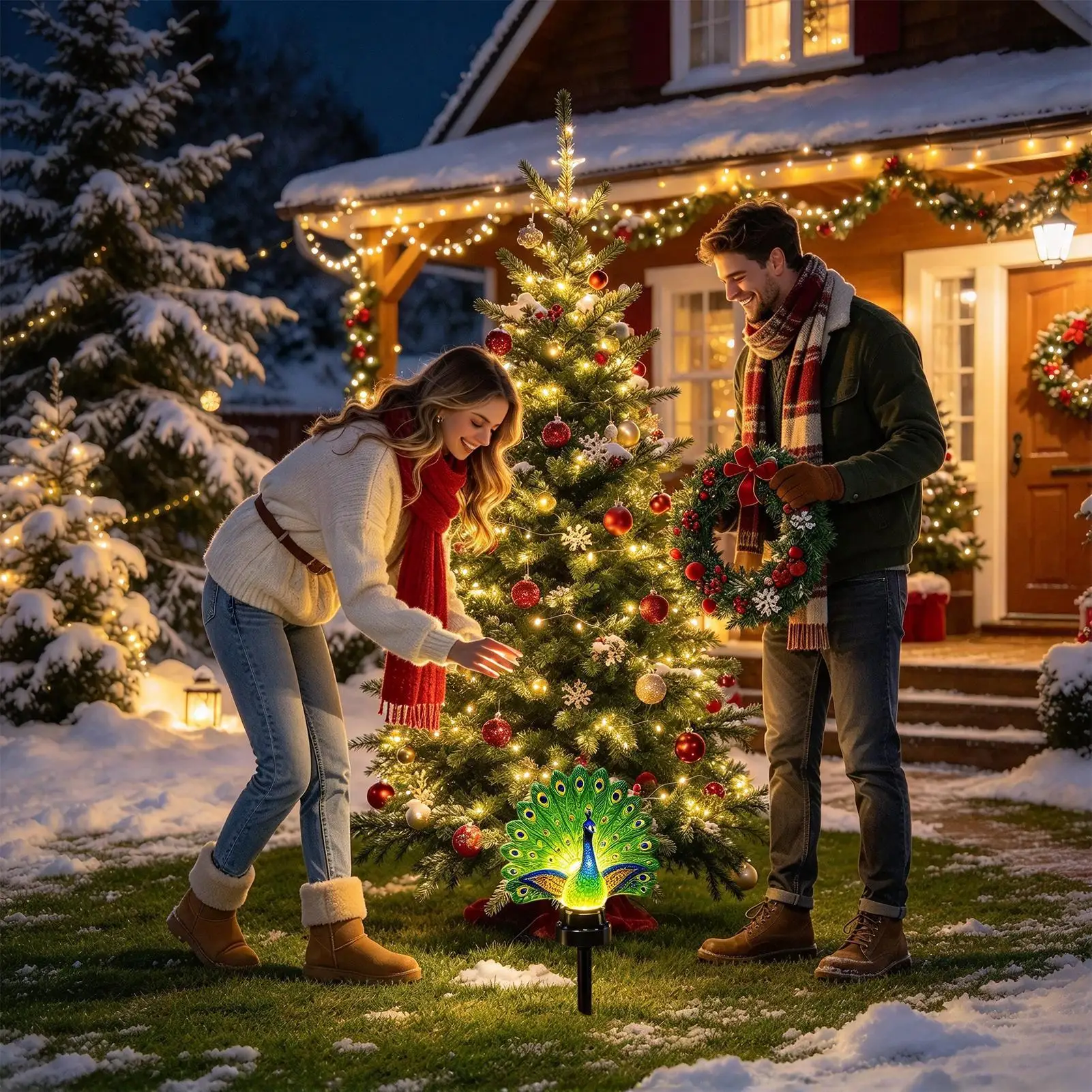 Solar Garden Statues Waterproof Bird Sculpture Lighting Ornament Solar Statues For Outside For Yard Outside Patio Home Porch