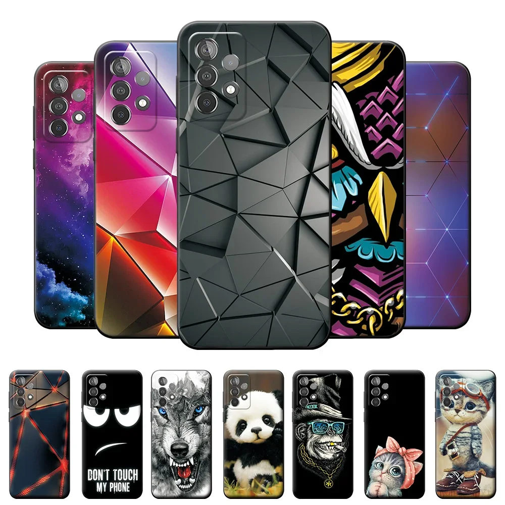 For Samsung A32 Case 4G 5G Protective Phone Bag For Samsung Galaxy A32 A52 A72 Soft Silicone Cover For Samsung A32 A52s A72 Case