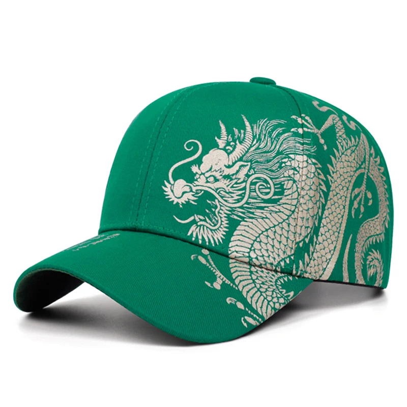 2025 kreative neue Baseball-Mütze, Drachen-Druck, Straße, Hip-Hop-Hut, Outdoor, Freizeit, tägliche Dekoration, flacher Rand, Hut, Skateboard-Hut – Detail 10