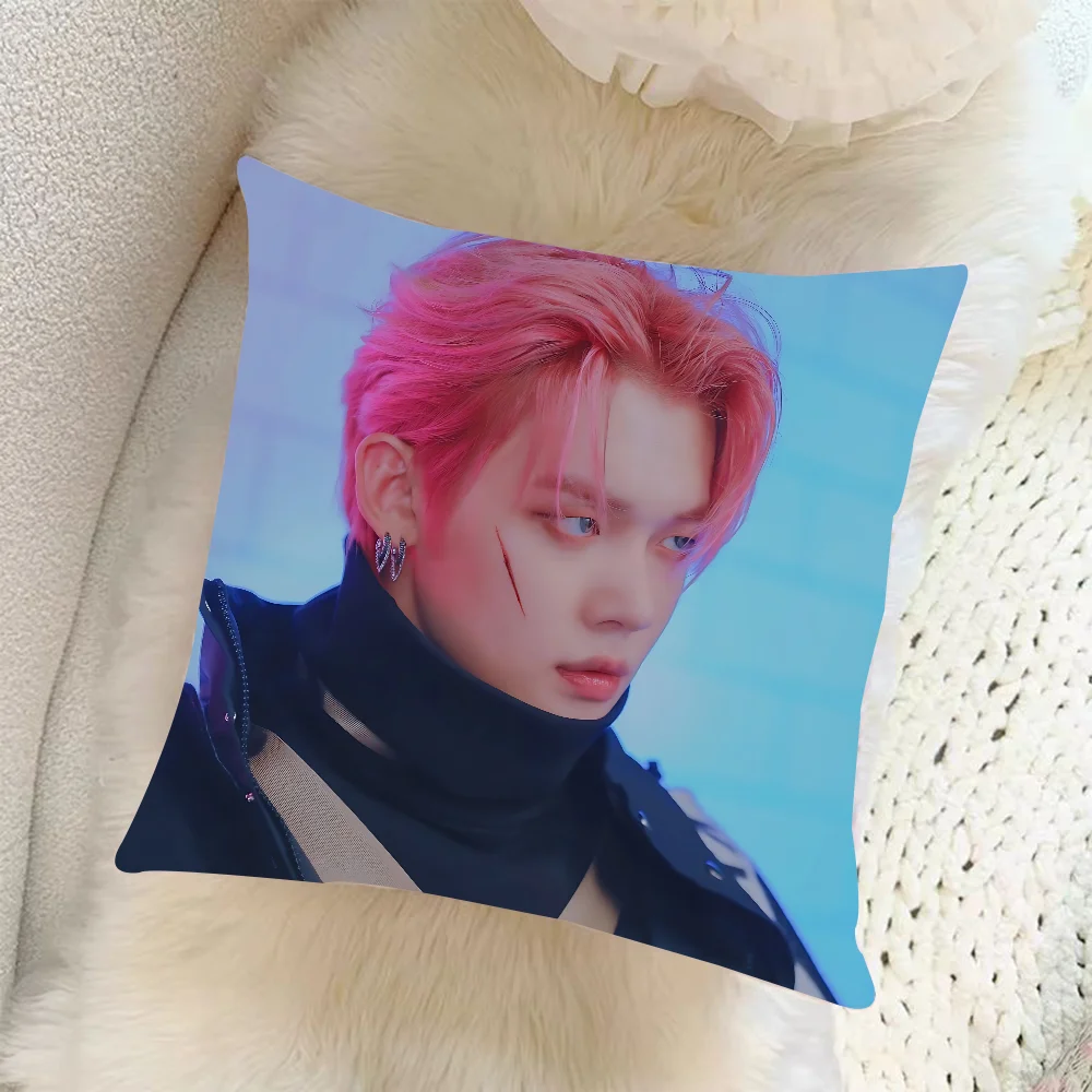 Singer Y-Yeonjun Pillow Case Elegant Couple Home Living Room Bedroom Decorative Rectangle Pillowcase Sofa Cushion Cover