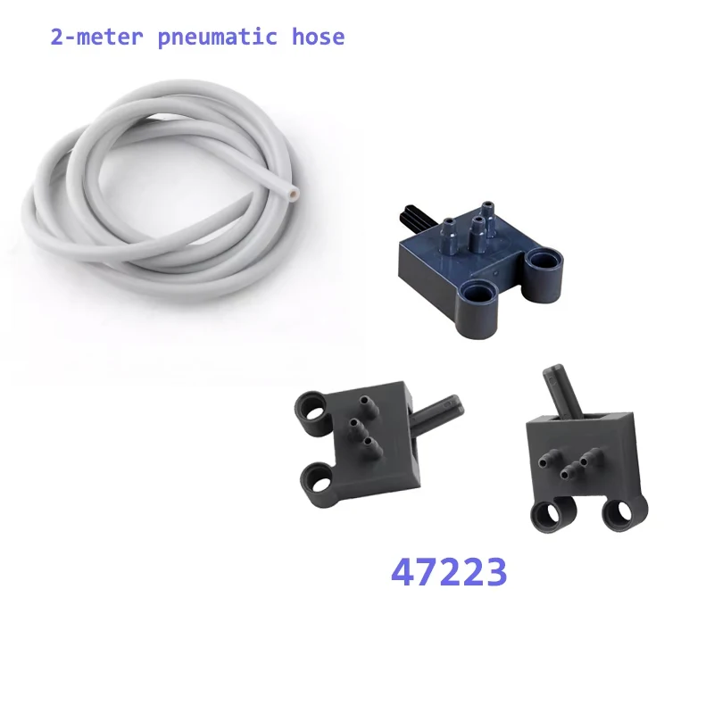 

Пневматический шланг 2 м/переключатель, технология строительных блоков, детали в сборе 47223 DIY, модифицированные кирпичи, сменные игрушки, аксессуары