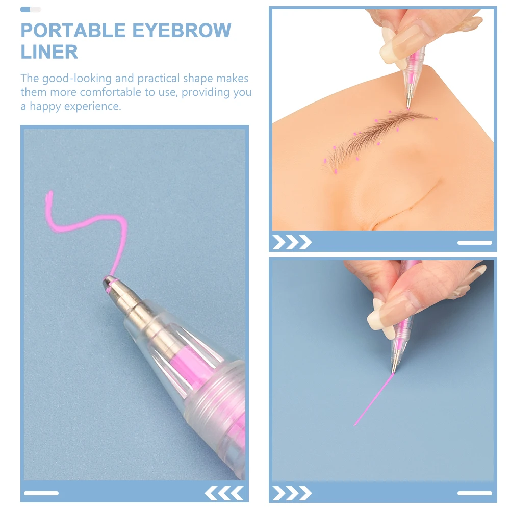 

Eyebrow Mapping Marker Pen 1mm Core Tattoo Tool Portable Liner Salon Beauty Marker Brow Tattoo Lip Mapping Makeup