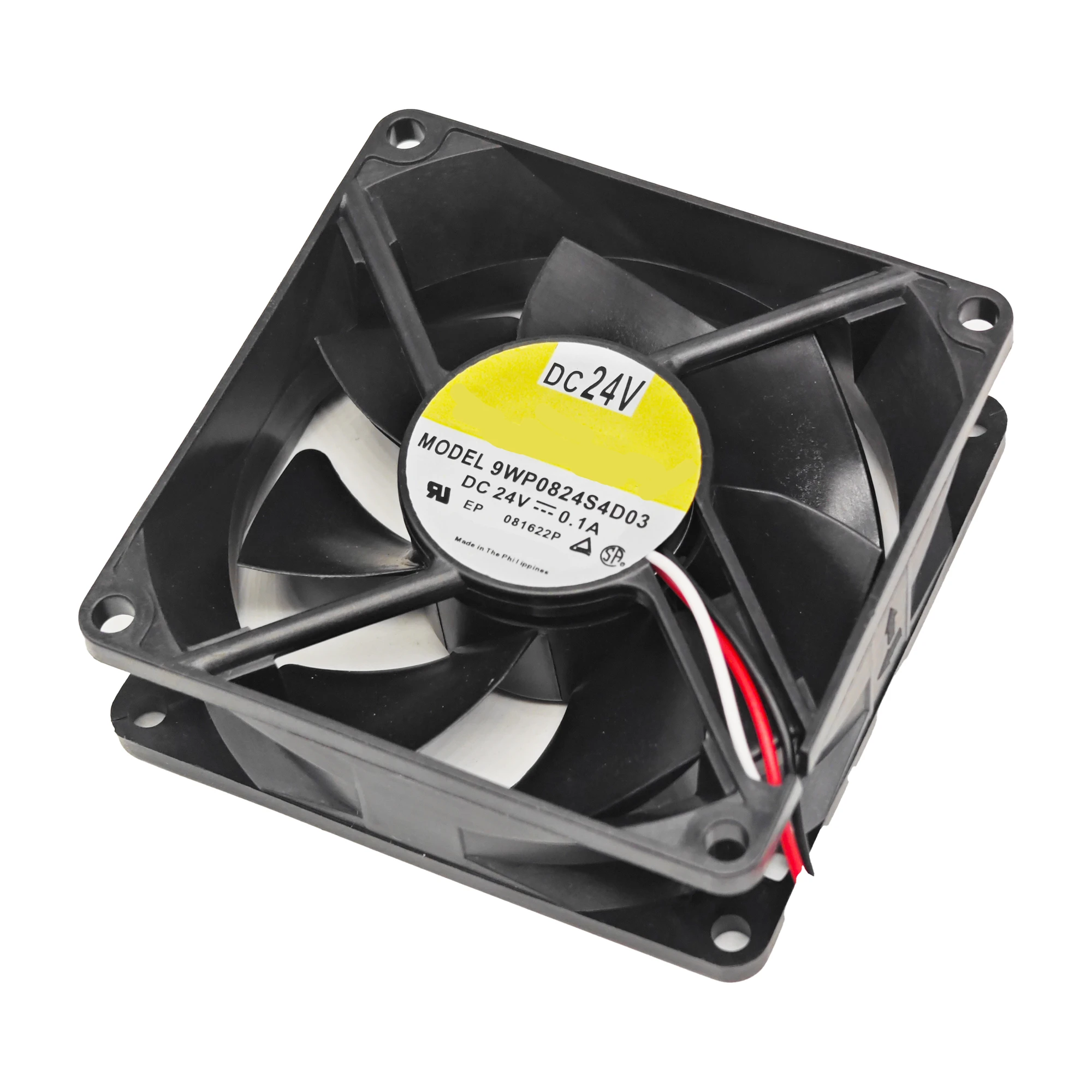 مروحة تبريد جديدة 9WP0824S4D03 DC 24V 0.1A 8cm 8025 80x80x25mm 3-Wire