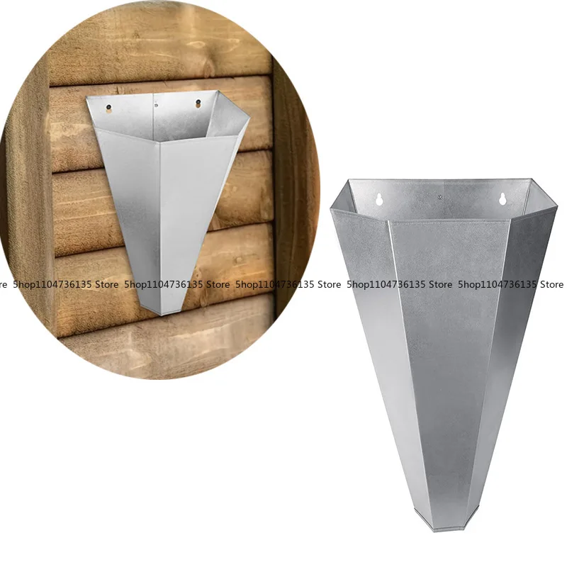 Heavy Metal Poultry Cone, Flat Back Funnel, Restraint Cone for Poultry Weighing Up to 8 Lbs