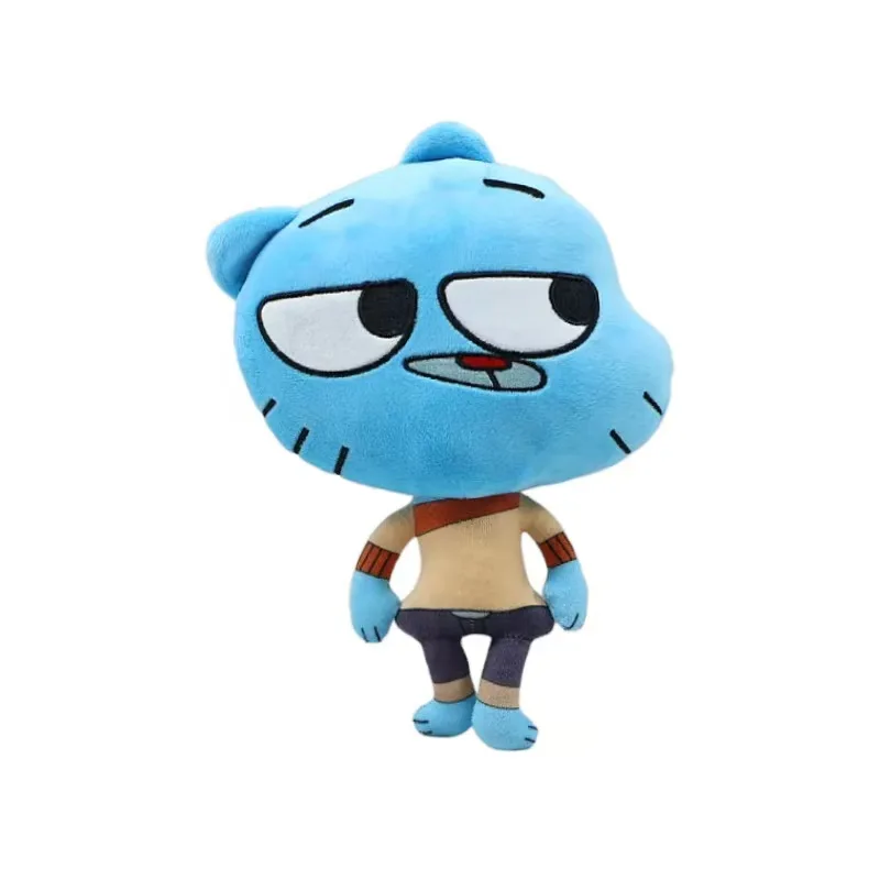 Increíbles mundos de Gumball, juguetes de peluche, los increíbles mundos de Gumball, muñeco de peluche, increíbles mundos de Gumball Darwin Anais Richard