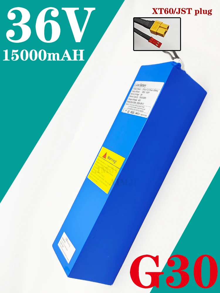 

36V 15000mAH 540wH 18650 LI-ION Battery Pack for Segway Ninebot MAX-G30 Electric Scooter Special Batteries