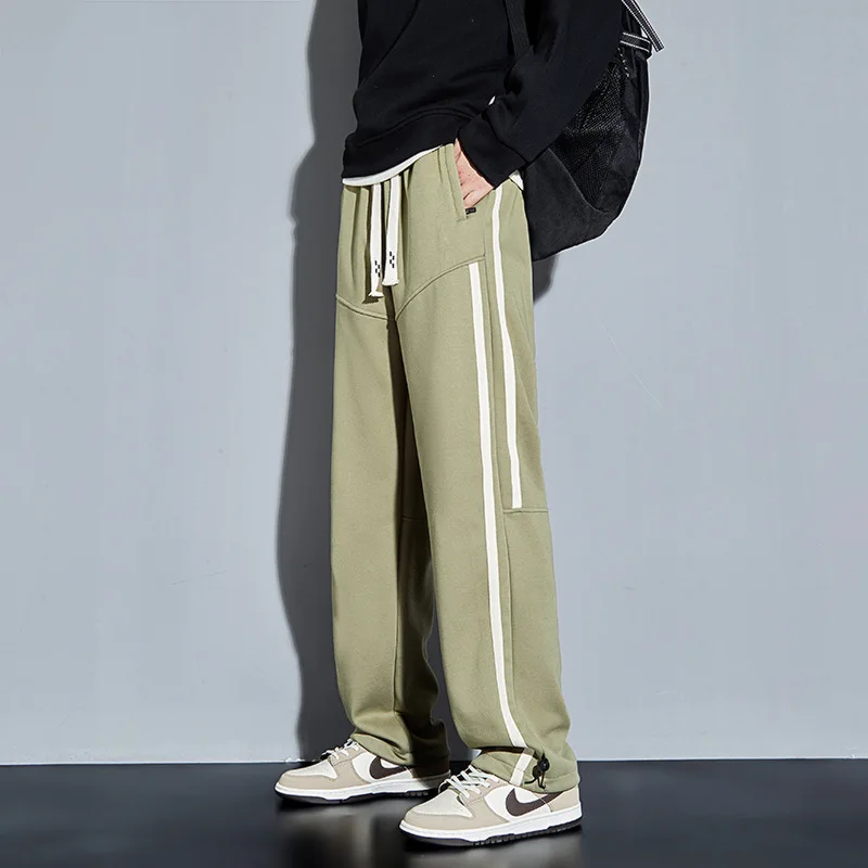 

Male Zipper Pocket Extra Long Length 110 115 Cm 120cm Lengthened 190cm 200cm Auntumn Men's Tall Pants Cotton Trousers Teeneeger