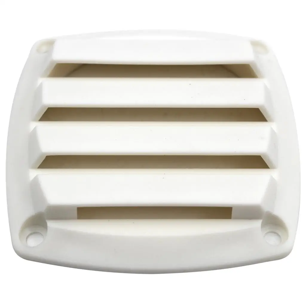 Marine Round Louvered Air Vent Durable Plastic Ventilator for Drainage Hose Hull Boat Plug