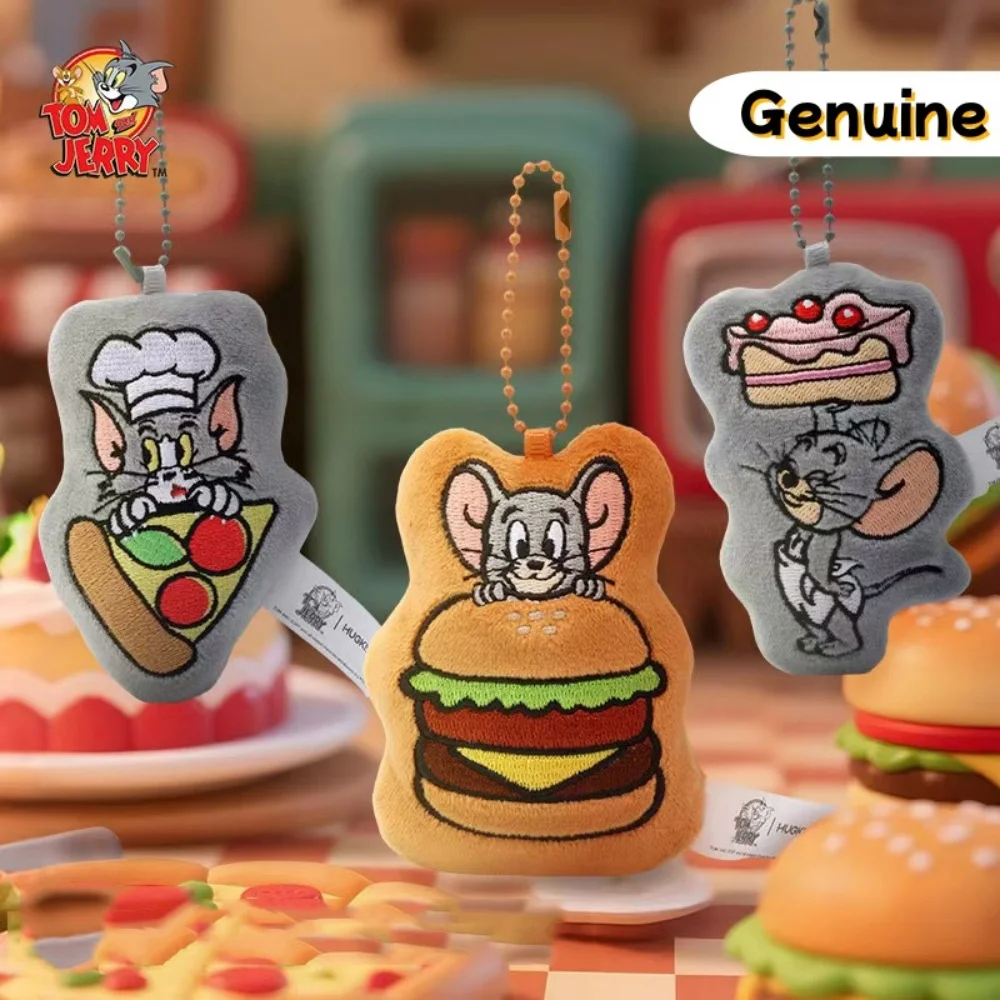 

Подлинная аниме Том и Джерри, плюшевая магнитная кукла, слепые сумки, кавайный студенческий рюкзак, украшения, куклы, игрушки для девочек, рождественские подарки