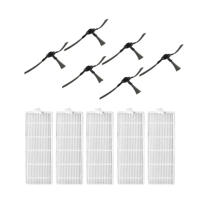 الفرشاة الرئيسية فرشاة جانبية فلتر HEPA ممسحة القماش ل ppur eziclin الطاقة الاتصال الروبوتية مكنسة كهربائية أجزاء الملحقات