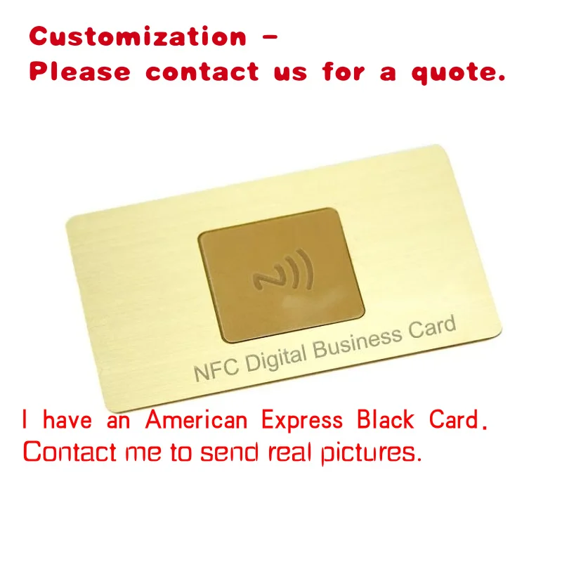 

на заказ.Новый продукт. Роскошные металлические визитные карточки на заказ NFC-карты с покрытием ID//Rfid печатное матовое серебро